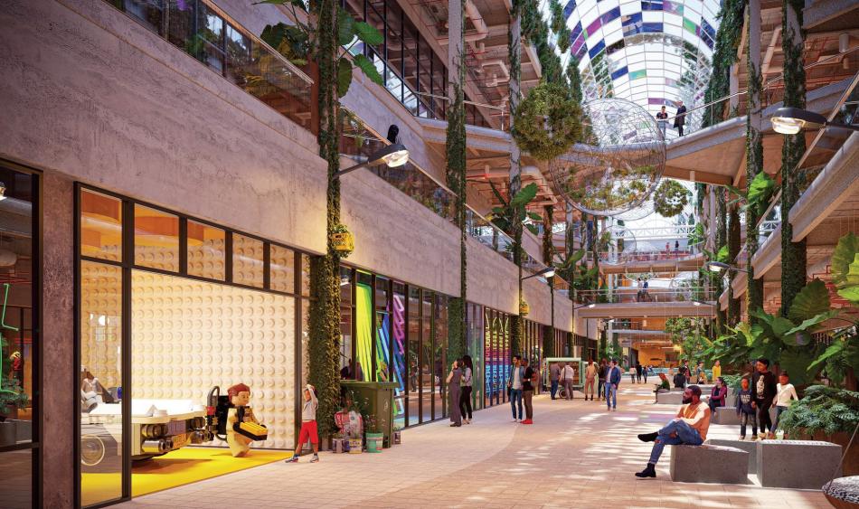 Here's a look at the first phase of the South Bay Galleria